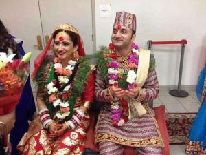 नायिका उषाले कसिन् नायक सुधाशुसँग लगनगाँठो