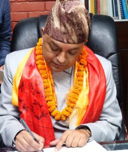 पार्टी प्रवक्ता भए गगन