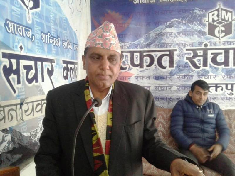 जेठसम्म स्थानीय निकायको निर्वाचन गर्न नसके सरकारको आयू समाप्त : पूर्व मन्त्री पोखरेल