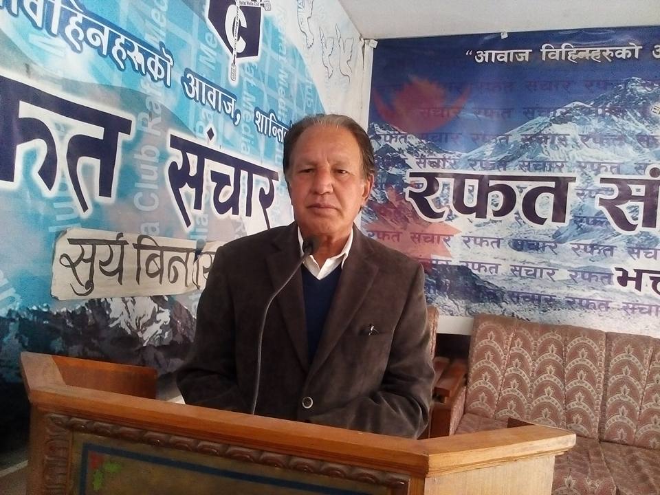 फागुन १५ सम्म निर्वाचन घोषणा नभए जेठमा स्थानीय निकायको निर्वाचन असम्भव : डा. खडका