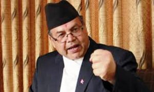 मधेशी मोर्चाले जनता भड्काउने काम गर्याे :खनाल