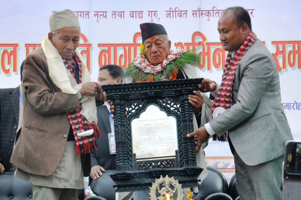 श्रीगोपाल प्रजापतिलाई नागरिक अभिनन्दन