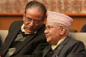 ओलीलाई प्रचण्डको प्रस्ताव