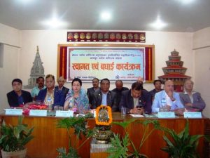 नेउवा महासंघका पदाधिकारीहरुलाई भक्तपुरमा स्वागत