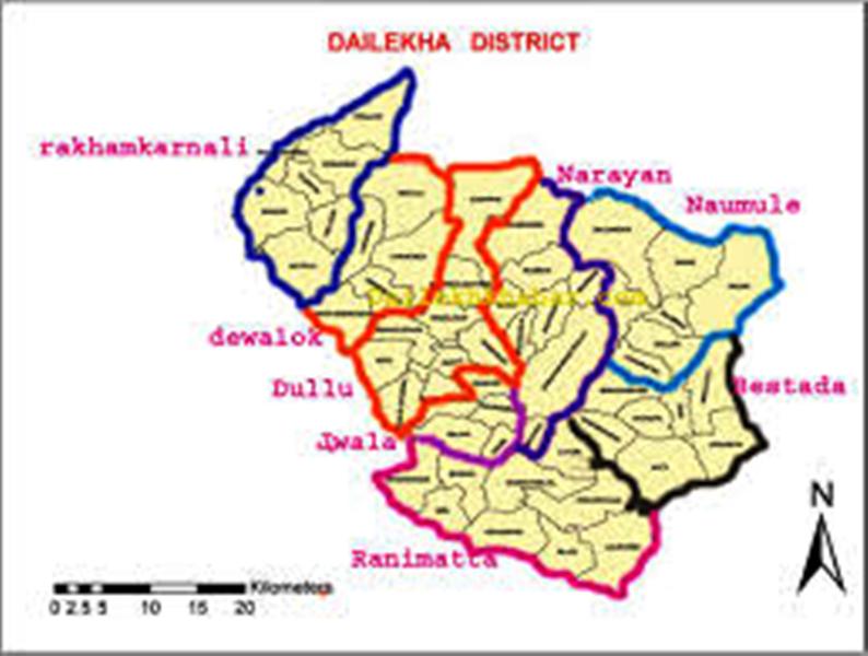 दैलेख केन्द्रविन्दु भएर ४ रेक्टर स्केलको भुकम्प