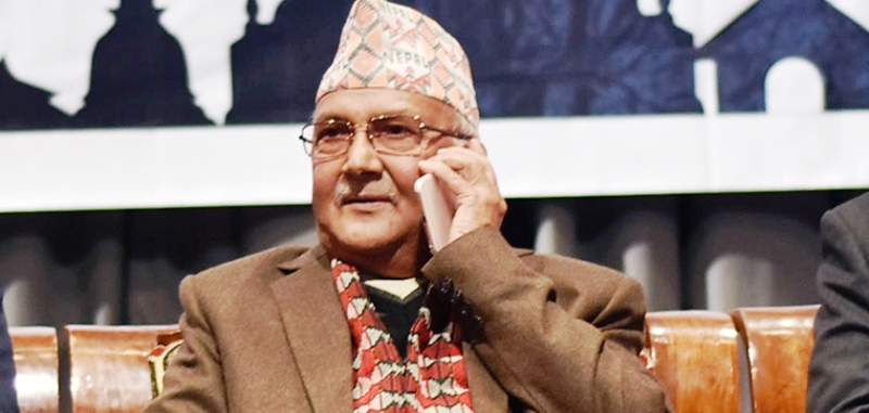 ओलीलाई निर्वाचन आयोगको पत्र