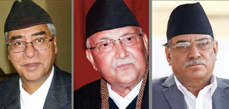 प्रमुख तीन दलको बैठक बस्दै