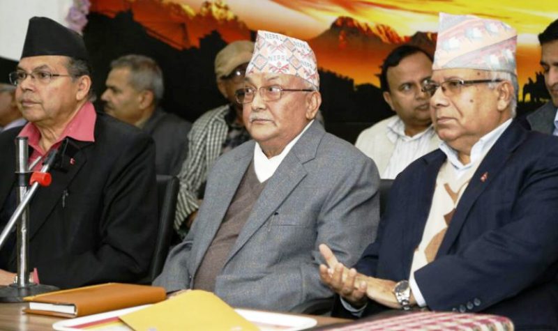 कांग्रेस–माओवादी गठबन्धनविरुद्ध एमालेको रणनीति