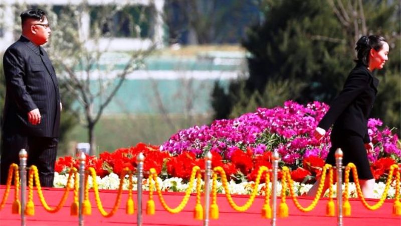 बहिनीलाई शक्तिशाली बनाउँदै किम जङ-अन