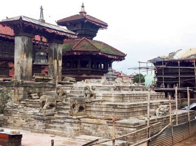 अग्राख काठ नहुँदा सम्पदा पुनर्निर्माण प्रभावित