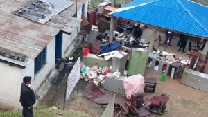 विप्लवका कार्यकर्ताद्वारा नरहरिनाथ गाउँपालिका कार्यालयमा आगजनी