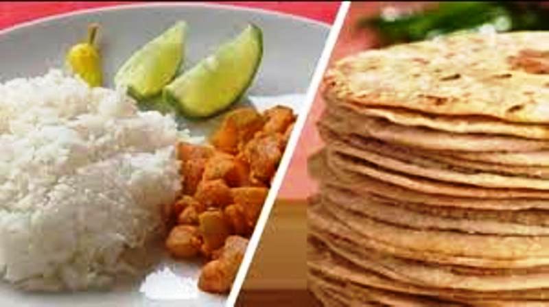 पेट घटाउन रोटी खाने कि भात ?