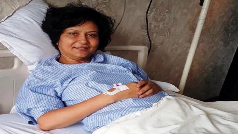 सांसद कोमल वली अस्पताल भर्ना