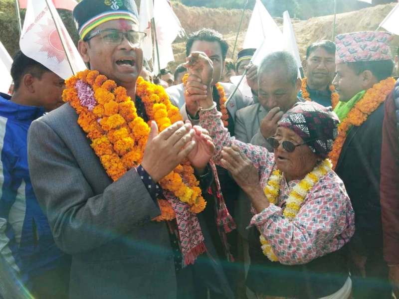 भक्तपुर क्षेत्र नं १ क निर्वाचनमय