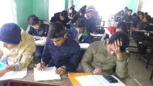 माइनस डिग्रीमा एसइई को तयारी गर्न विद्यार्थीलाई सकस