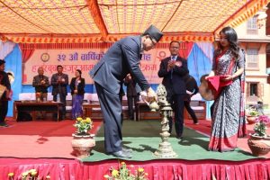 बाल विकास इङ्गलिश सेकेन्डरी स्कूलमा ज्येष्ठ नागरिक सम्मानित