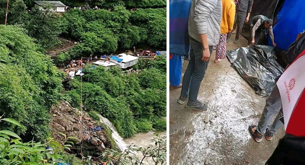 गौरीकुण्ड पहिरो: एकै परिवारका सातसहित ११ जना बेपत्ताको सनाखत
