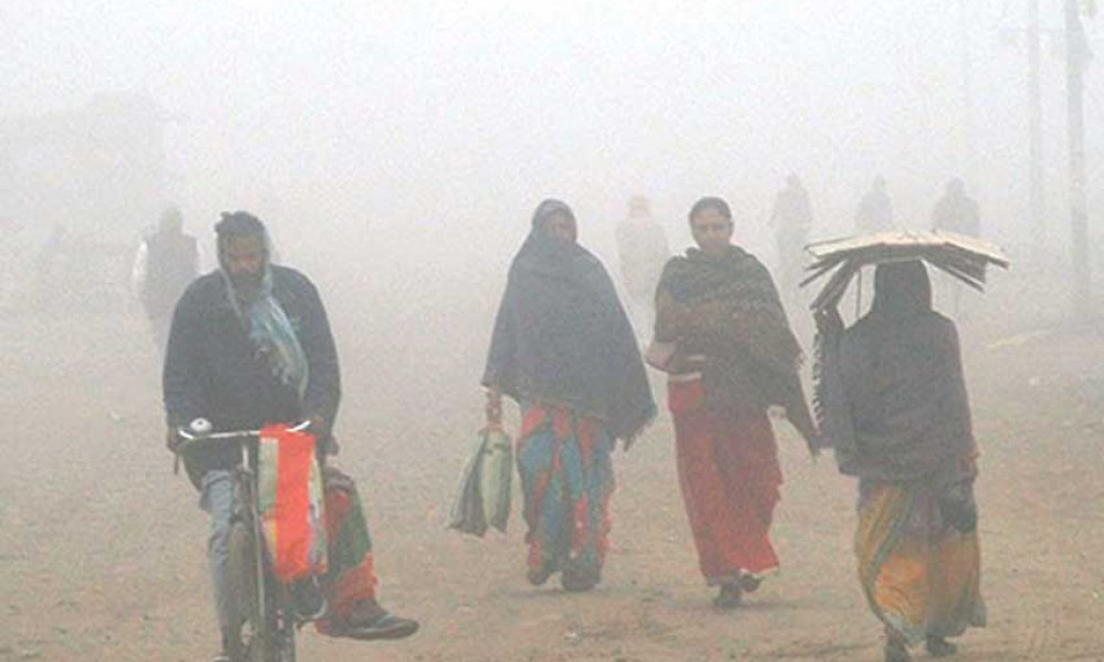 हुस्सु र कुहिरो लागेसँगै तराईका जिल्लाको जनजीवन प्रभावित