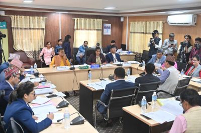 सार्वजनिक नीति तथा प्रत्यायोजित विधायन समितिको बैठक बस्दै