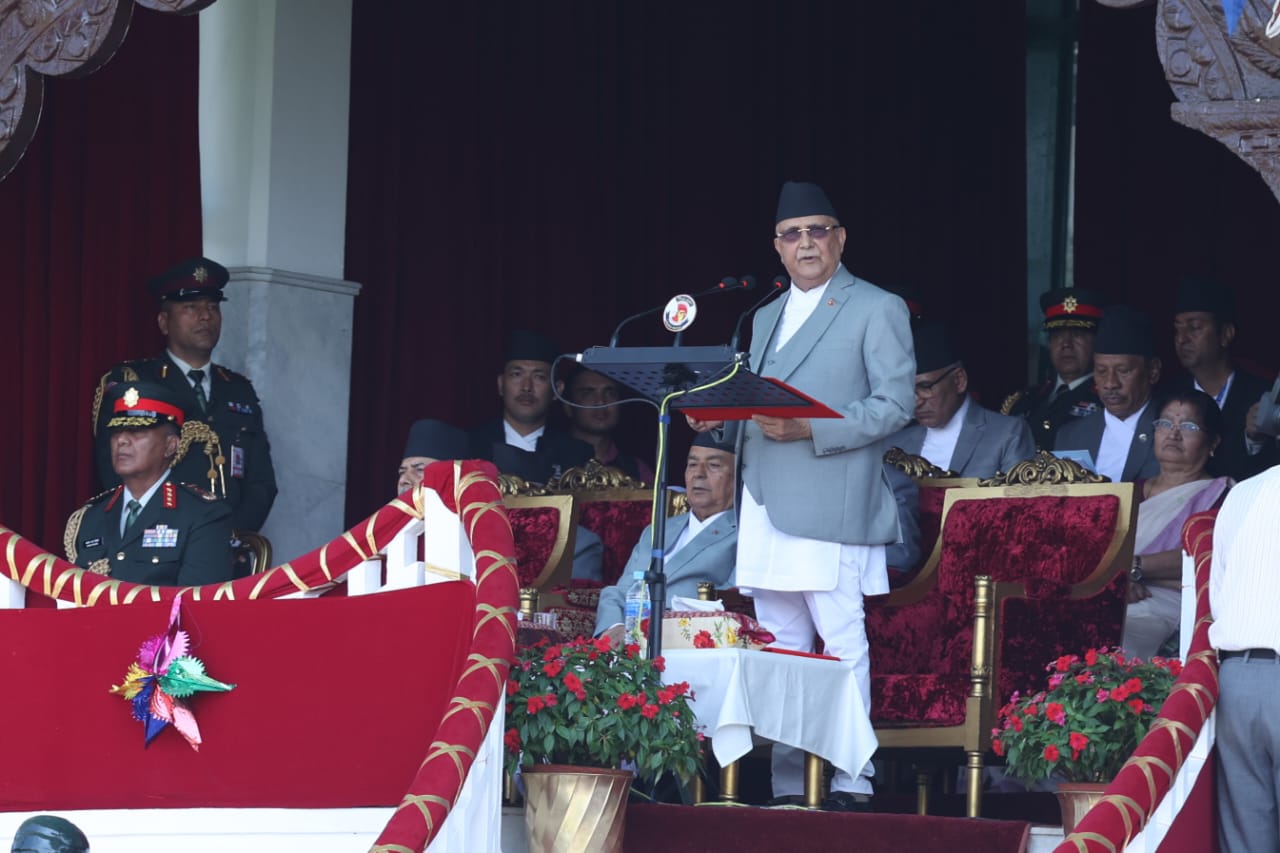 संविधान संशोधनमा सबै दलको सहमतिको अधिकतम प्रयास गरिनेछ : प्रधानमन्त्री ओली
