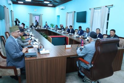 सिंहदरबारमा मन्त्रिपरिषद् बैठक सुरु