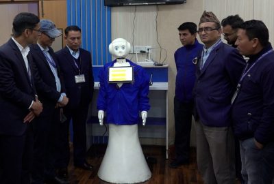 टेलिकमको ग्राहक सेवामा रोबोट प्रविधिको प्रयोग