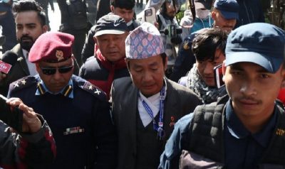 खानेपानी मन्त्रालय पुगे हर्क साम्पाङ