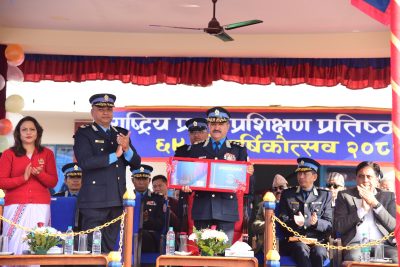 राष्ट्रिय प्रहरी प्रशिक्षण प्रतिष्ठानको ६९औं वार्षिकोत्सव सम्पन्न