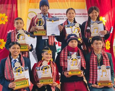 नेसनल प्याव्सन भक्तपुरको एकल गायन प्रतियोगिता सम्पन्न