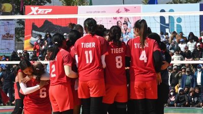 टाइगर कप भलिबलः महिलातर्फ उपाधि आयोजक टोलीले जित्यो