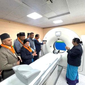 भक्तपुर अस्पतालमा १ सय २३ बर्ष पछि सिटी स्क्यान र मेमोग्राफी सेवा सूरु