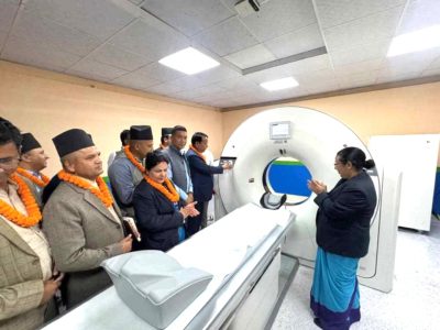 भक्तपुर अस्पतालमा १ सय २३ बर्ष पछि सिटी स्क्यान र मेमोग्राफी सेवा सूरु