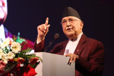 गभर्नरमा आफ्नो कोही पनि उम्मेदवार नरहेको प्रधानमन्त्री ओलीको स्पष्टोक्ति