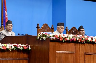 सरकारको नीति तथा कार्यक्रममाथि आजदेखि छलफल हुँदै