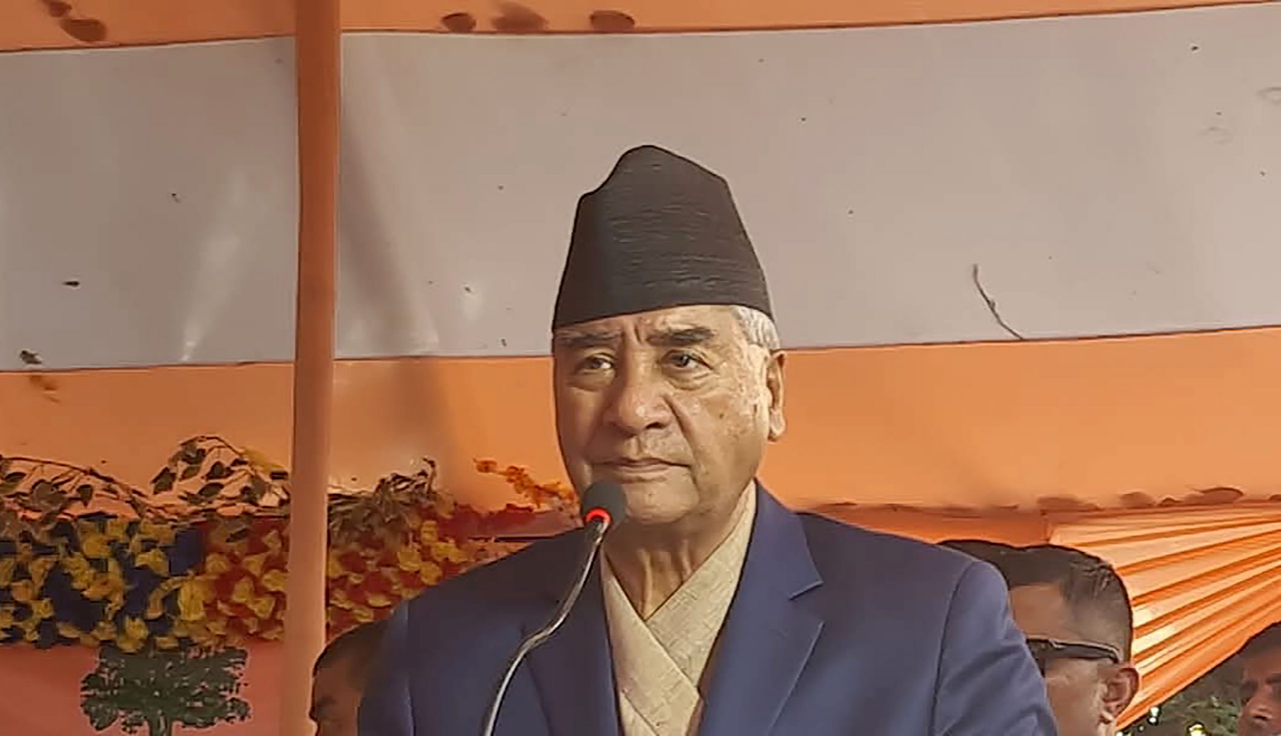 संसदमा अवरोध गरेर अस्थिरता सिर्जना गर्नु जनमतको अपमान : देउवा