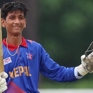 नेपालको इन्डोनेसियालाई ४२१ रनको विशाल लक्ष्य