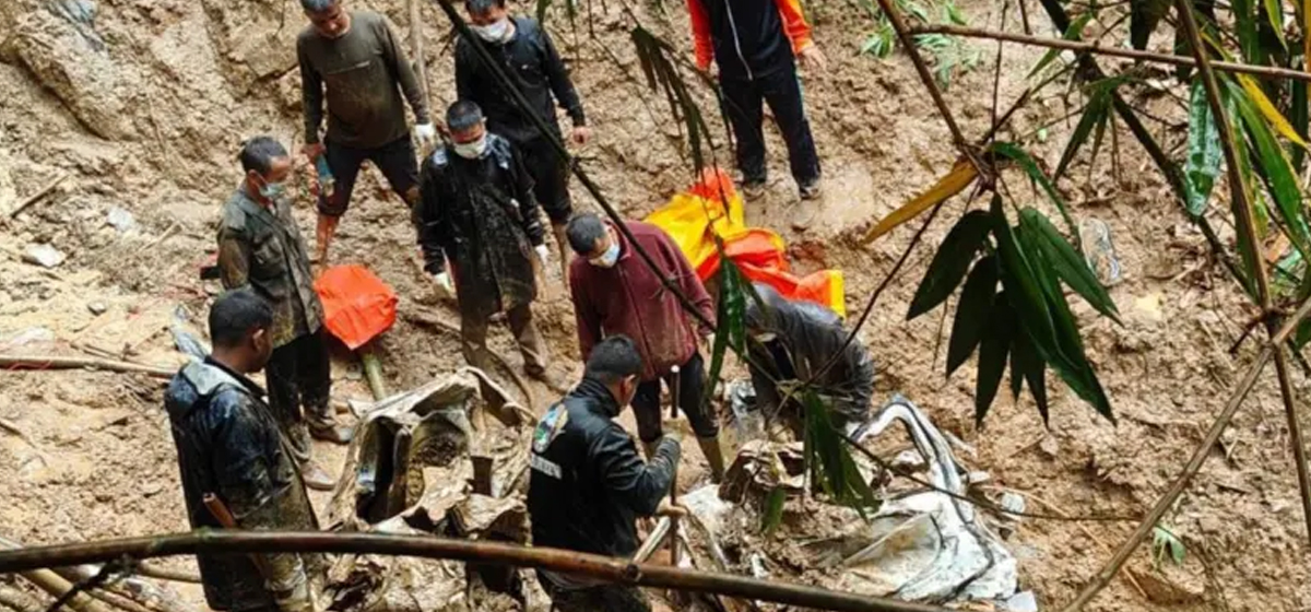 भारतमा भारी वर्षा, बाढीपहिरोबाट १४ जनाको मृत्यु