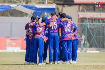 नेपाली क्रिकेट टोलीको दोस्रो चरण ट्वान्टी–२० विश्वकप छनोट तयारीका लागि भारत जाने