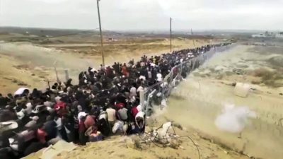 गाजामा राहत वितरणका क्रममा प्यालेस्टाइनीमाथि गोली चलाएको गम्भीर आरोप