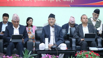 विद्यादेवी भण्डारी सक्रिय राजनीतिमा फर्किने कुरा अस्वाभाविक र अप्राकृतिक : अध्यक्ष ओली