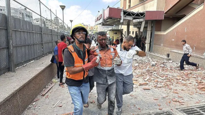 दक्षिण गाजास्थित अस्पतालमा इजरायली आक्रमण, ४ पत्रकारसहित १५ मृत्यु