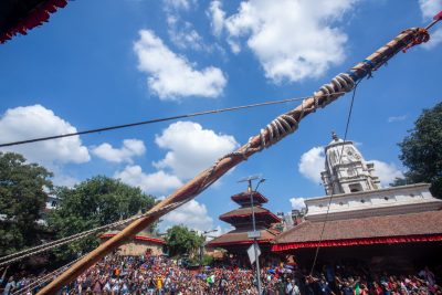 परम्परागत इन्द्रजात्राको साइत सार्वजनिक, आज राति लिंगोका लागि रूख काटिने
