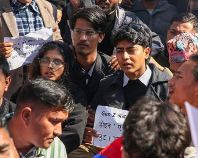 अन्तरिम सरकार असफल भएको आरोपसहित जेन–जी अगुवाको माइतीघरमा प्रदर्शन