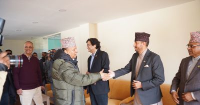 उच्चस्तरीय राजनीतिक वार्ता समितिद्वारा एमाले केन्द्रीय कार्यालय अनुगमन