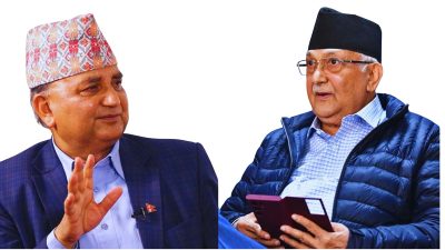 ईश्वर पोखरेललाई ११२९ मतले पछार्दै केपी शर्मा ओली तेस्रोपटक अध्यक्षमा निर्वाचित