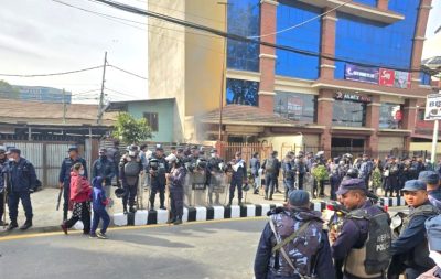 माइतीघरमा जेन–जी समूहको प्रदर्शन घोषणापछि सुरक्षा व्यवस्था कडा
