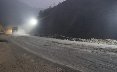 तुइन खोलाको पहिरोमा ‘फ्लड लाइट’ जडान