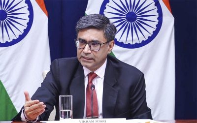 भारतका विदेश सचिव विक्रम मिस्री यसै साता नेपाल भ्रमणमा आउने
